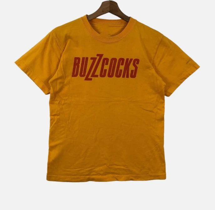 PUNK Rock BAND BUZZCOCKS yellow color full size T-shirt