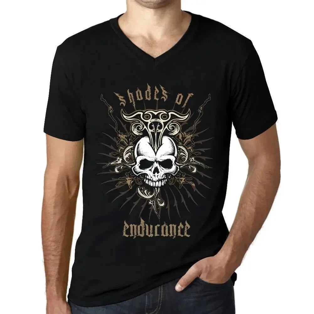 Men's Graphic T-Shirt V Neck Shades Of Endurance Eco-Friendly Limited Edition