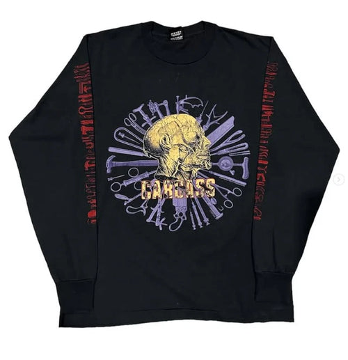 1992 Carcass Tools of The Trade Tour Long Sleeves Shirt Reprint