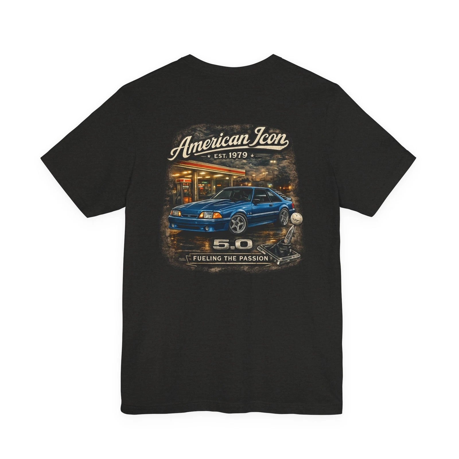 79-93 Mustang Icon 1 Mustang Foxbody TShirt