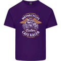 Biker Custom Cafe Racer Motorcycle Mens Cotton T-Shirt Tee Top