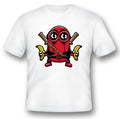 Banana Samurai Shirt  Black or White Tee