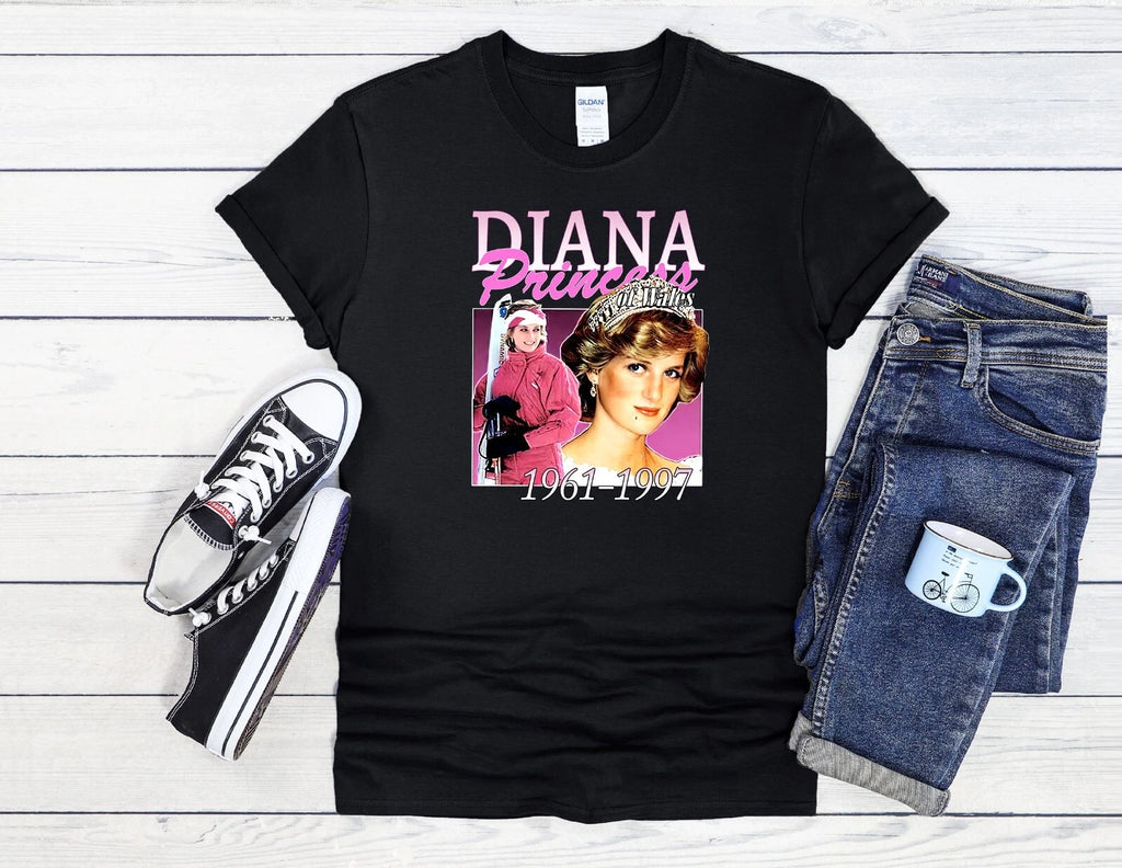 Princess Diana Shirt Memorial Art Men Women Unisex T Shirt Hoodie Baseball 3960