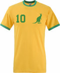 Youth Designz Men's T-Shirt Australia with DESIRED NAME + NUMBER Jersey World Cup Fun