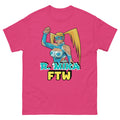 R. Mika Street Fighter Tee, Unisex Gamer Tee, Rainbow Mika Street Fighter Tshirt