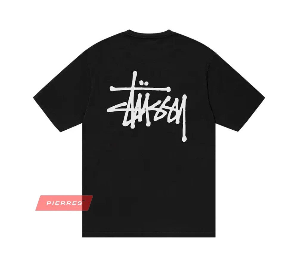 Stussy Basic Tee - Black - XL