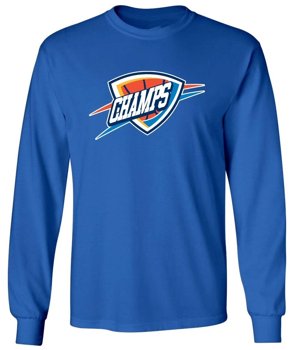 Thunder 2025 Champions Champs Championship Long Sleeve T-Shirt