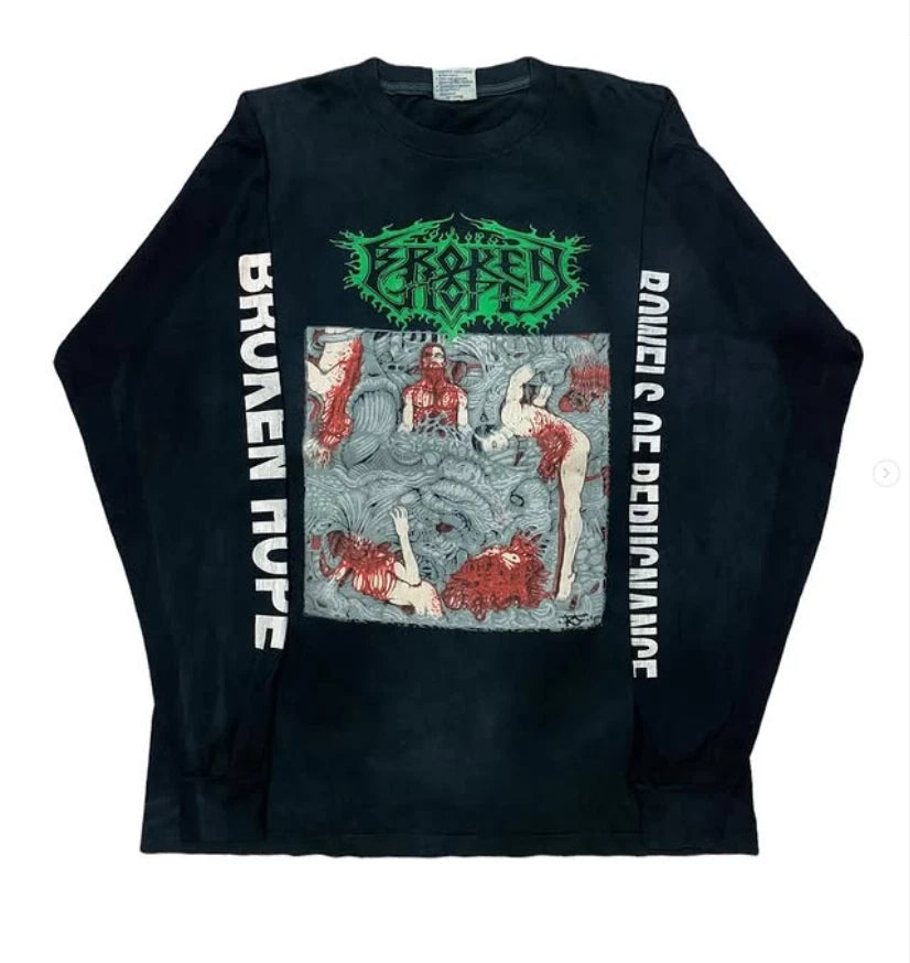 1994 Broken Hope The Bowels Of Repugnance Long Sleeves Shirt Reprint
