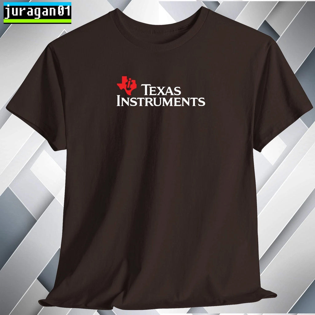 TEXAS Instruments Company T-Shirt Black Navy White Grey Red Orange S to 5XL
