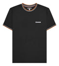 Lambretta Mens Twin Tipped Pique Classic Casual Smart T-Shirt