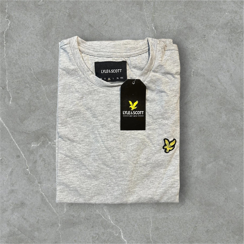 MENS LYLE AND SCOTT SHORT SLEEVE CREW NECK T-SHIRT FOR ALL SEASONS 100% COTTON