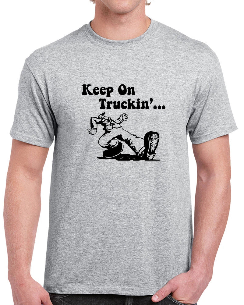 Keep On Truckin' Retro T Shirt