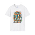 Vintage Cassette B-Boy with Gold Chain T-Shirt | Retro Hip Hop Tee