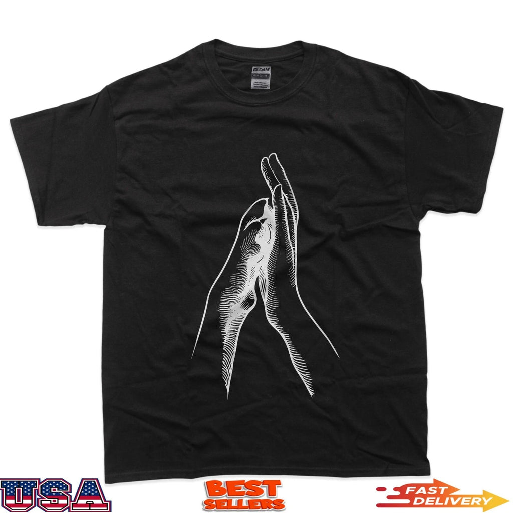 Dog Paw and People Hand High Five T-Shirt