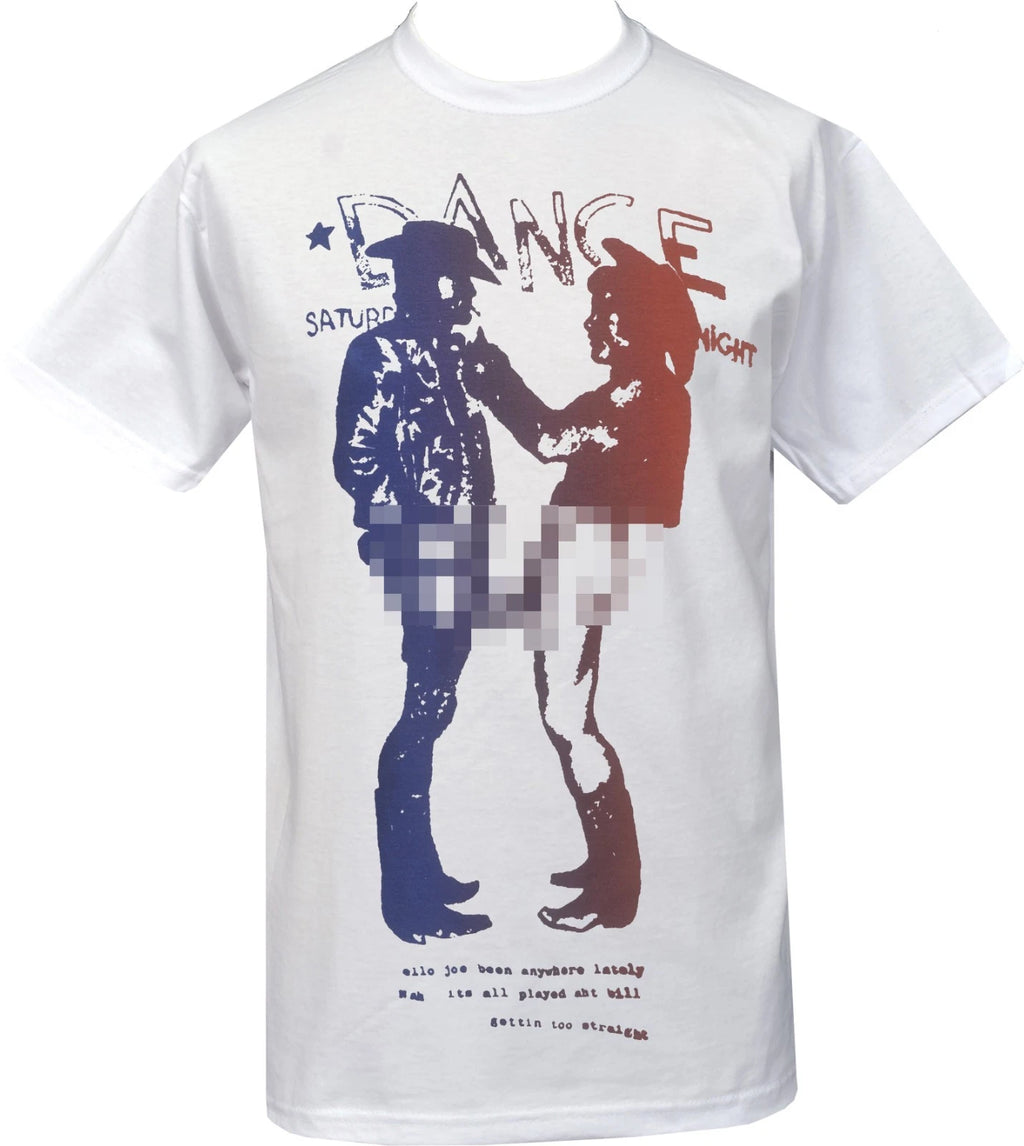 Cowboys Seditionaries T-Shirt 70s Punk Style Red Blue Graphic 1977