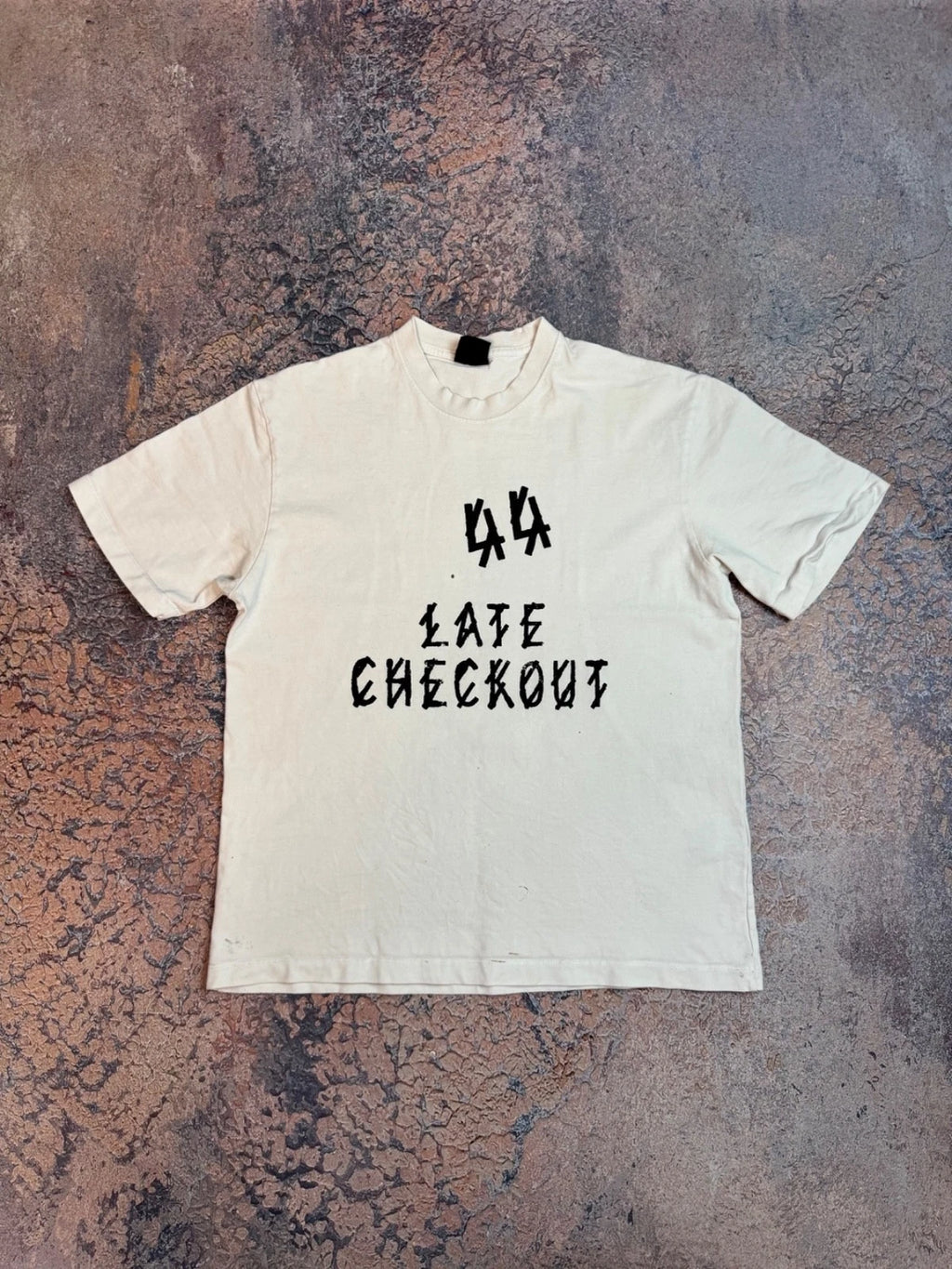 44 label group white t-shirt men oversized size M