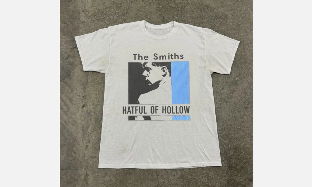 The Smiths Hatful of Hollow Album Cover Unisex White T-Shirt, Size S-5XL