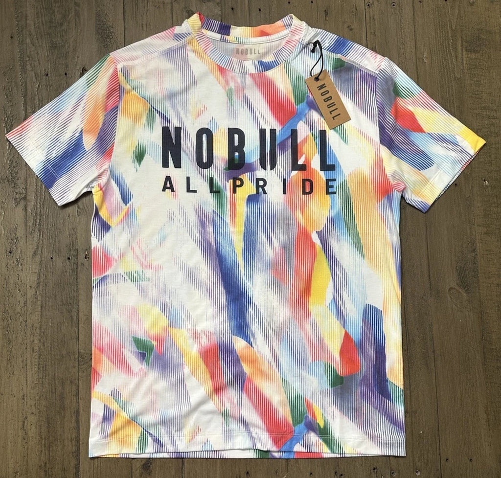 NWT NOBULL Men’s **LIMITED EDITION* Pride Moves 🏳️‍🌈 All Pride Tee - Large