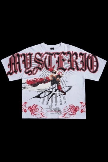 Civil Regime 619 199X Oversized Tee in White Sz L In hand