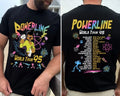 Two Sided Powerline Stand Out World Tour 95 T-shirt, Vintage A Goofy Movie Shirt