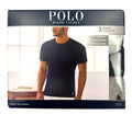 Polo Ralph Lauren Shirt Mens Small 3-Pack Slim Fit Cotton Crew Navy Green Grey