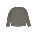 Lacoste Men's Gray Crew Neck Long Sleeve Cotton T-Shirt Size L