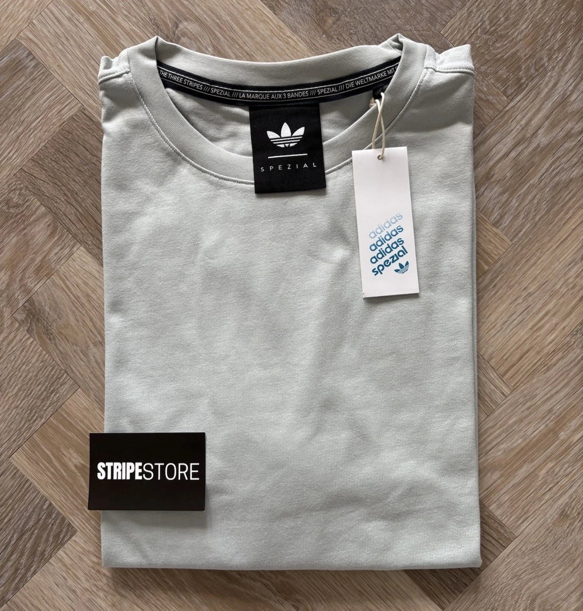 ADIDAS SPZL MOD T SHIRT SPEZIAL WONDER SILVER SS26 KR2731 - LARGE 26" - BNWT
