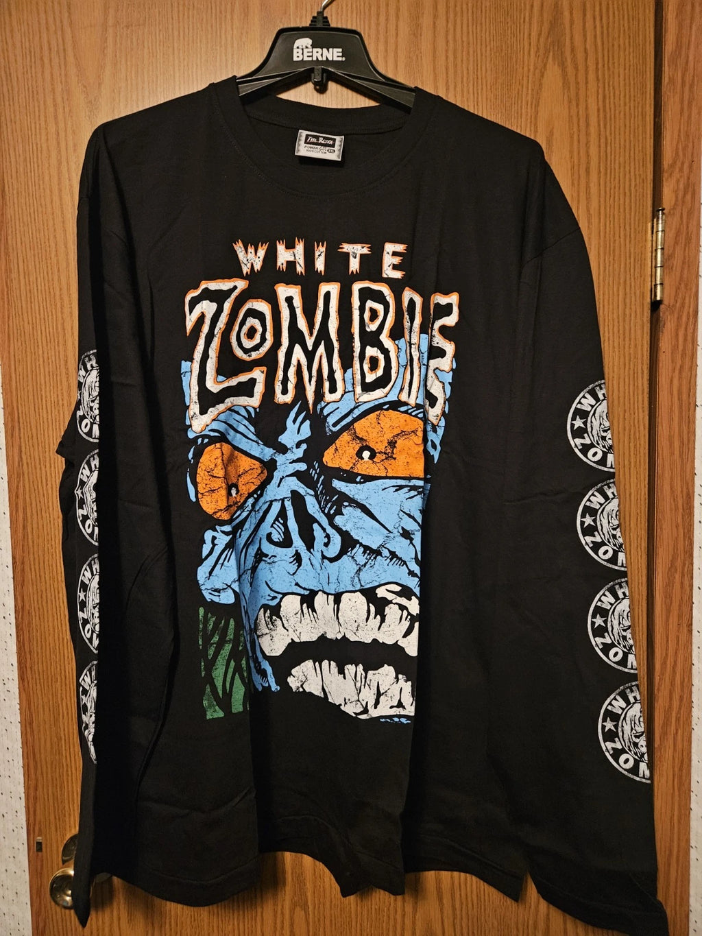 White Zombie Long Sleeve Shirt.  Men's Size 3XL.  Brand New!