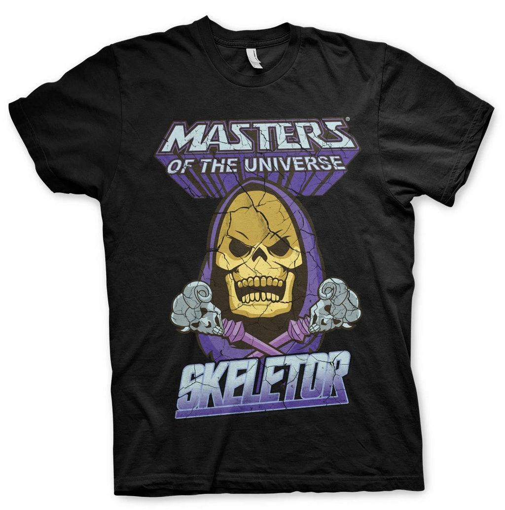 Skeletor He-Man Masters of the Universe Staff Official Tee T-Shirt Mens