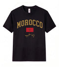 Morocco Shirt Dima Maghrib Arabic Flag T-Shirt Moroccan Pride Tee Gift Unisex
