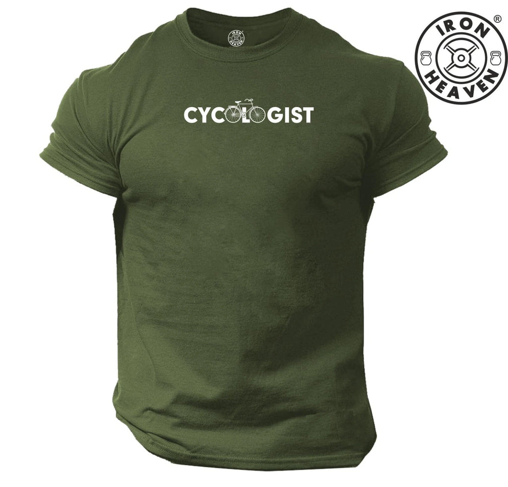 Cycologist T Shirt Gym Clothing Bodybuilding Training Workout Cycling Boxing Top