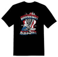 Americans Never Quit Shirt  Black or White Tee