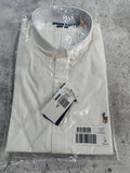 Polo Ralph Lauren Slim Fit Oxford Shirt NWT White Button Down Mens size M