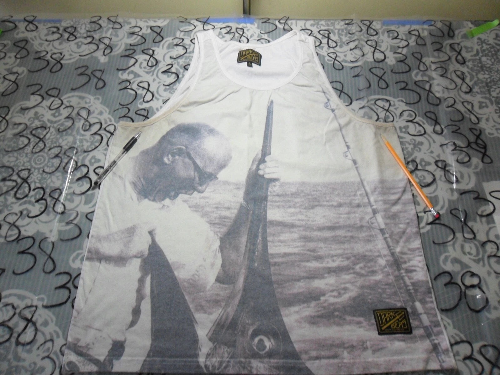 Large Marlin Fishing  (damaged) T Shirt