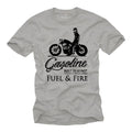 Biker T-Shirt Mens MC Bobber Chopper Rocker Gifts Motorcyclist Motorcycle