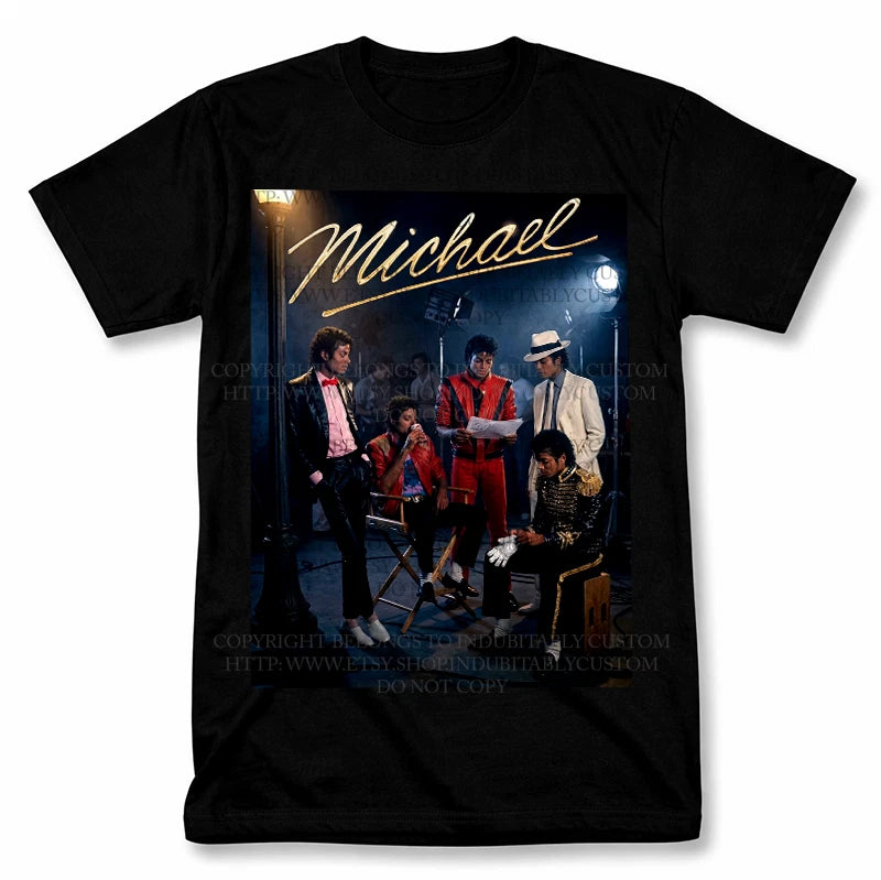 Limited Michael Jackson Graphic T Shirt Vintage Michael Movie Fan Tee