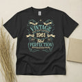 65th Birthday TShirt Born In 1961 65 Years Old Gifts Vintage Perfection T Shirt