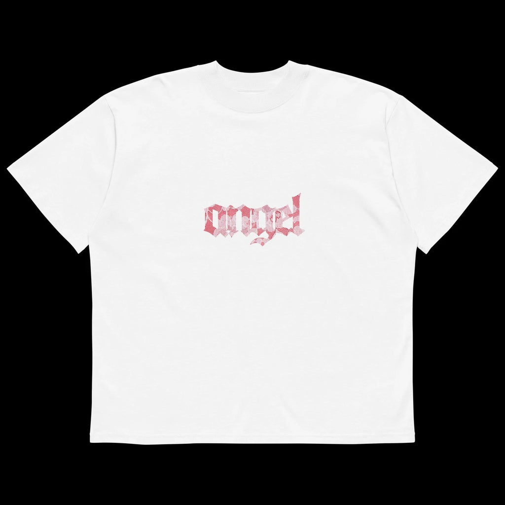 Unisex organic angel cutecore oversized high neck t-shirt