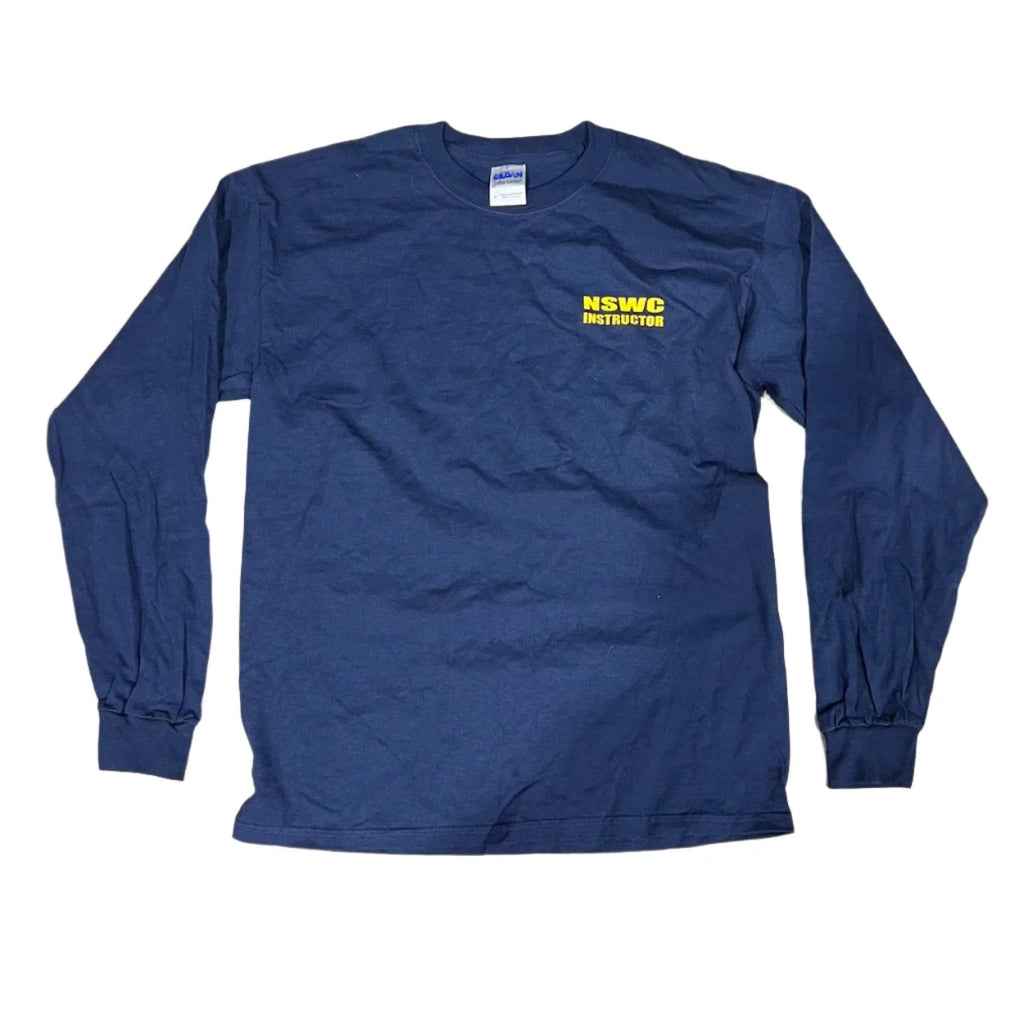 US Naval Special Warfare Command Instructor L/S T-Shirts Size Medium