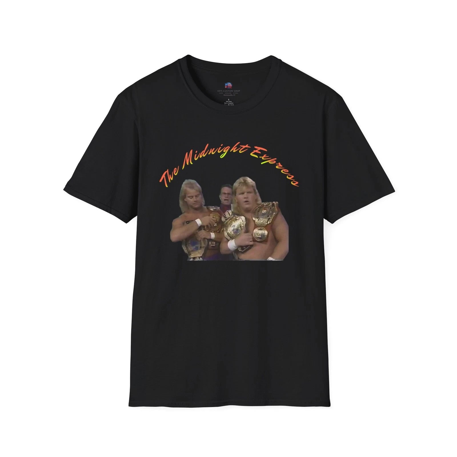 Wrestling Champions T-Shirt — "The Midnight Express" Retro Tag Team Tee