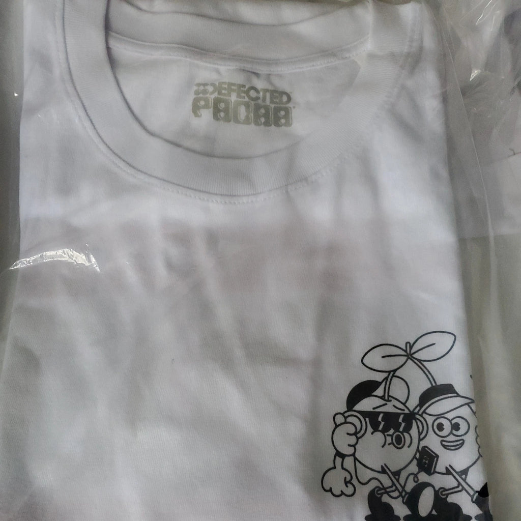 DEFECTED PACHA - PACHA Logo TShirt White - L BNWT *RARE