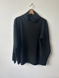 Homme Plisse Issey Miyake Shirt Jumper Long Sleeve Black Size 2