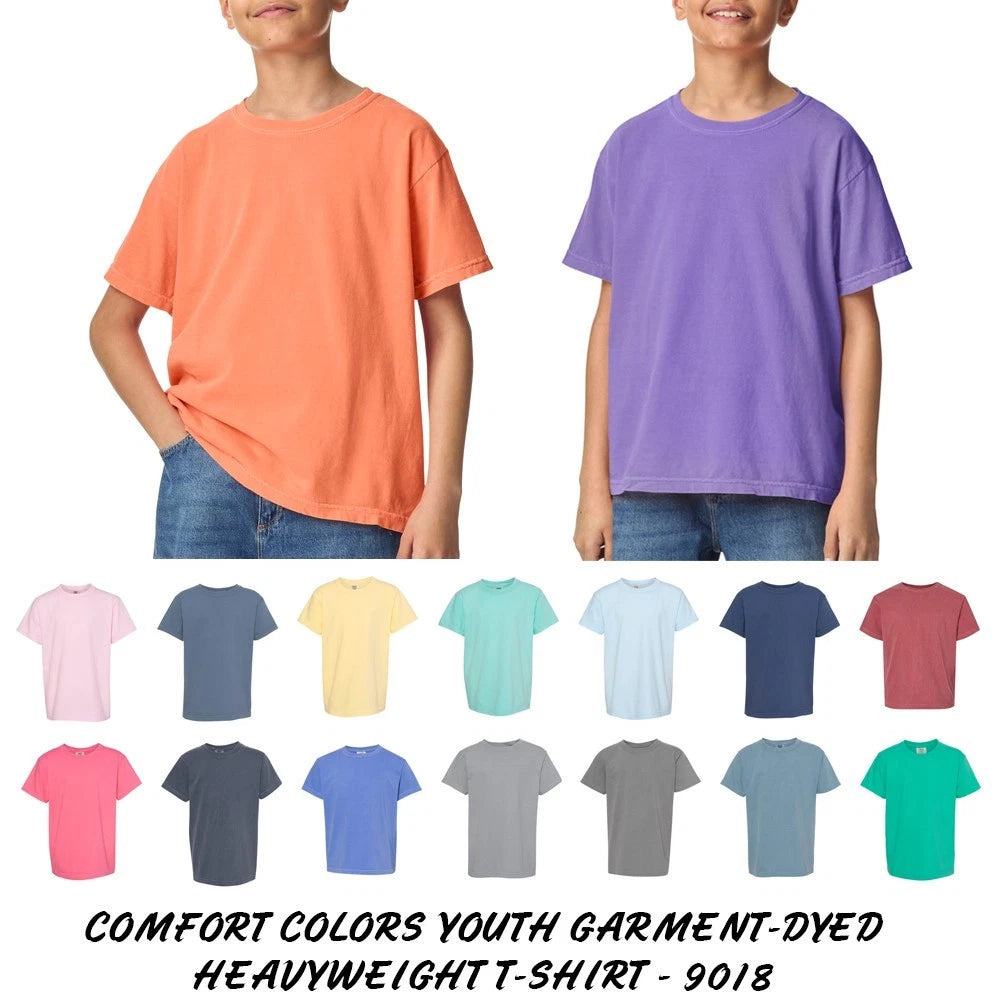 Youth Garment-Dyed Heavyweight T-Shirt - Comfort Colors 9018