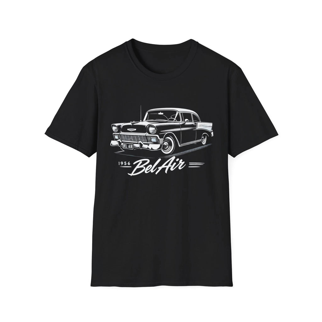 1956 Chevy Bel Air T-Shirt – Classic Car Graphic Tee for Vintage Car Enthusiasts