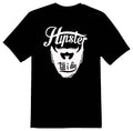 Hipster till I die black or white tee shirt