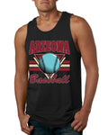 American Baseball Fan Retro Vintage Game Day Sports Mens Tank Top