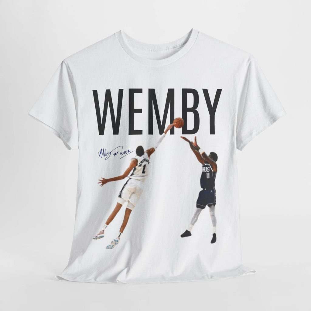 NBA Victor Wembanyama "Wemby" Fan Cotton T-Shirt