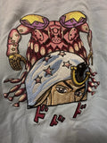 NOBLE XIN  Johnny Joestar long sleeve Embroidered with Star patches insne detail