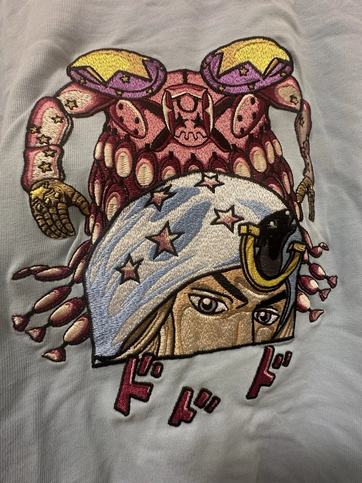 NOBLE XIN  Johnny Joestar long sleeve Embroidered with Star patches insne detail