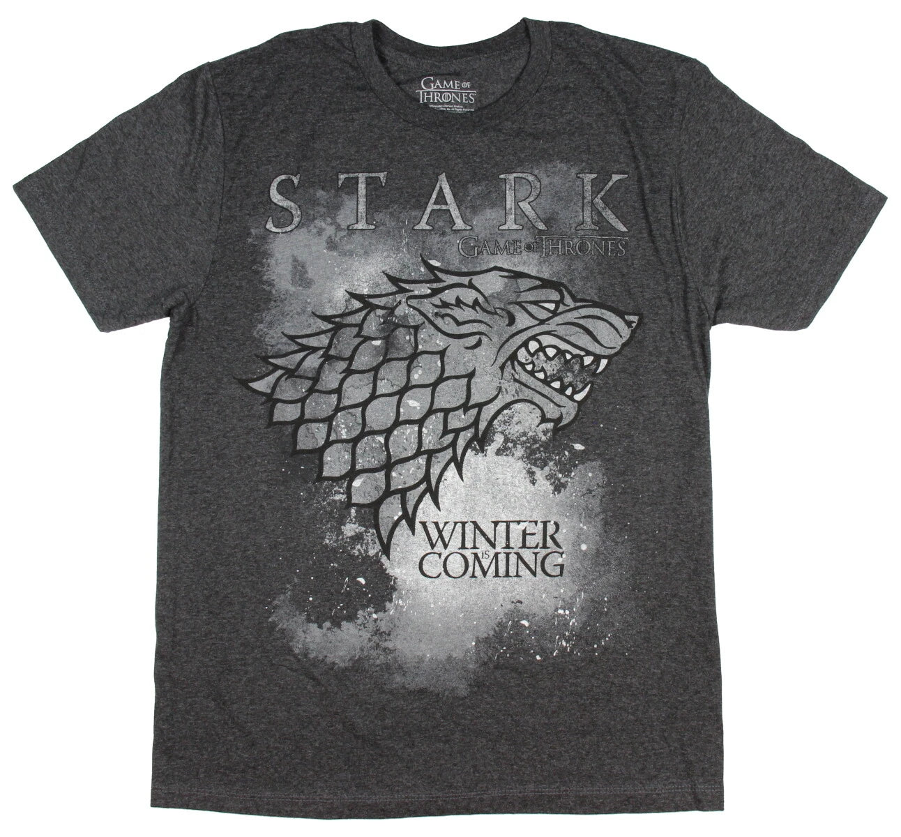 Game Of Thrones STARK WINTER IS COMING T-Shirt NWT Official S-3XL